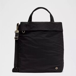 lululemon Black Messenger Bag